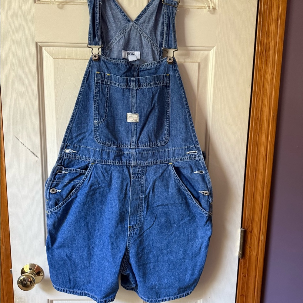 Old Navy Blue Denim Overalls
